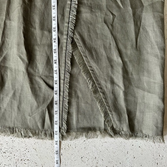 Padova linen skirt lluvia de orquídeas with pockets. size Medium10. Summer skirt - Picture 13 of 16